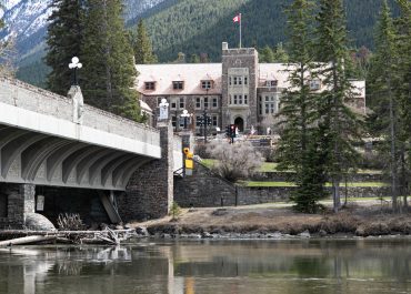 バンフでのんびりお散歩