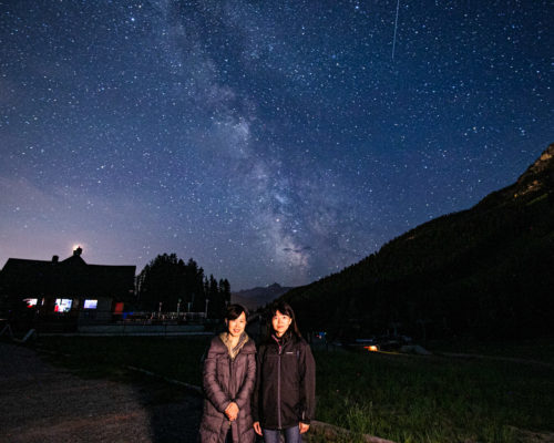 星空と夜景のツアー