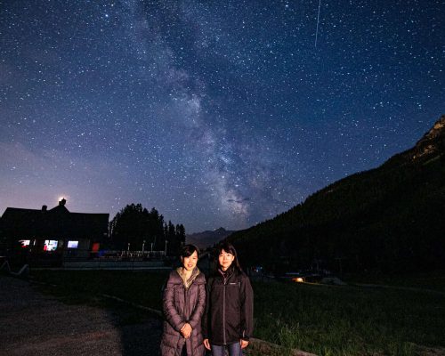 星空と夜景のツアー